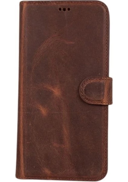 Apple iPhone 11 Pro Max Uyumlu Deri Cüzdanlı Kılıf Rfıd G2 Kahve fiyatları