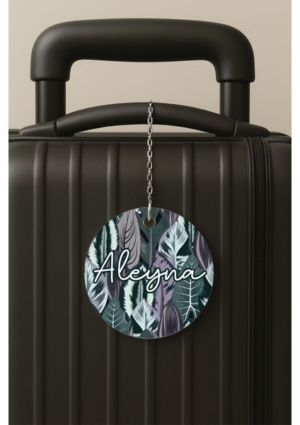 Kişiye Özel Isim Soyisim Kelime Yazılı Pleksi Bavul Etiketi Valiz Etiketi Isim Tasarim 82