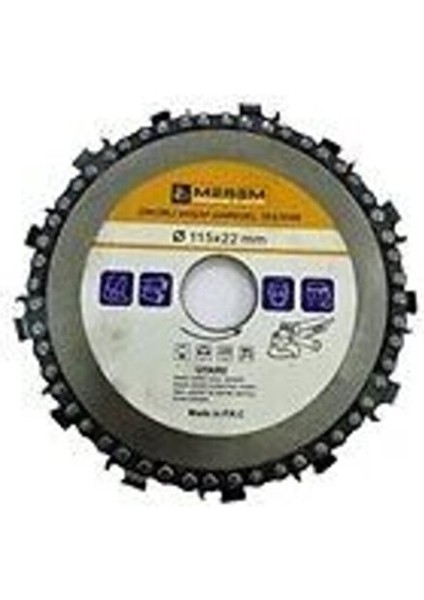 115 mm Zincirli Ahşap Testeresi 115X22MM
