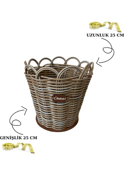 Raddancore Orta Boy Soğanlık/soğan Sepeti