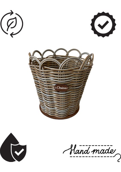 Raddancore Orta Boy Soğanlık/soğan Sepeti