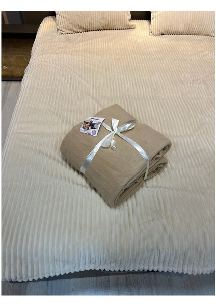 Pamuklu Battaniye 150X200 Bej modelleri