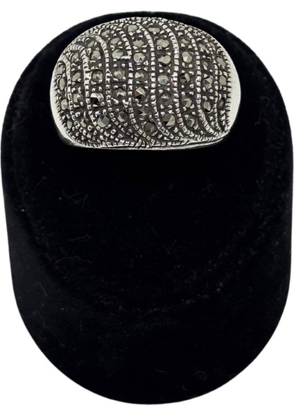 Markazit Taşlı Gümüş Kadın Yüzük Mk3 fiyatları