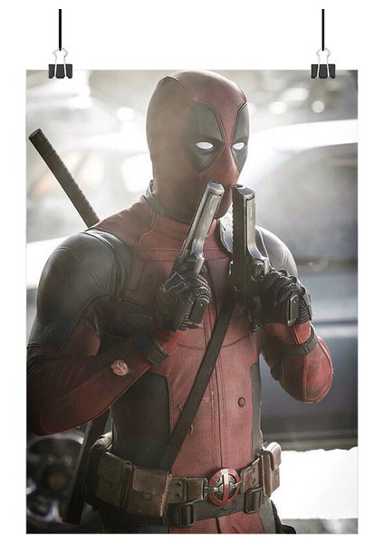 Deadpool Poster3 - Retro Duvar Dekoru