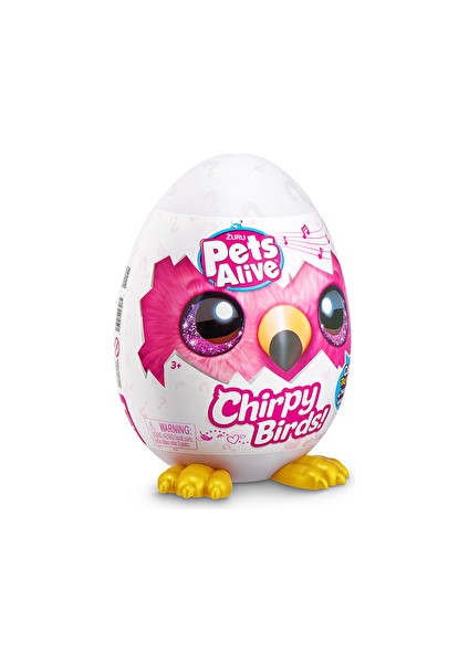 3 Adet Pets Alive Civil Civil Kuş PEL06000