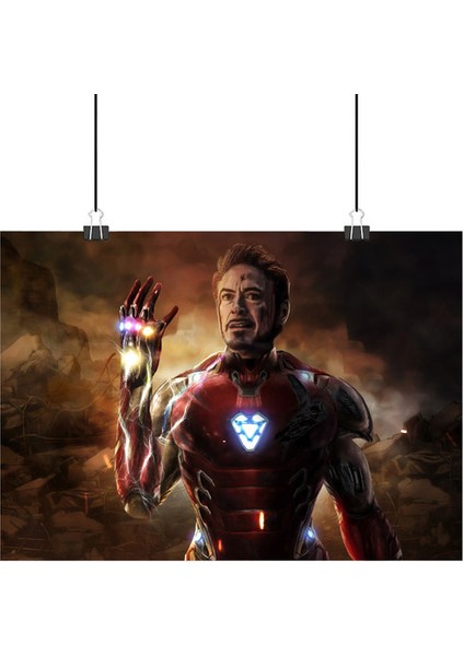 Iron Man Poster5 - Retro Duvar Dekoru