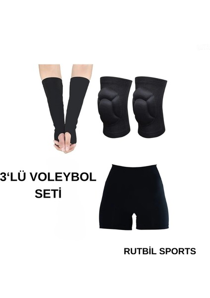 Voleybol Dizliği + Voleybol Taytı + Voleybol Elliği 5 Parça Voleybol Seti Voleybol
