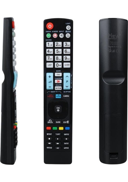 Küçük Kalıp Premium Tuşlu LCD LED Tv Kumanda