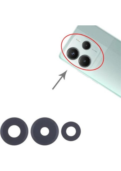 Xiaomi Uyumlu Redmi Note 14 5g Kamera Lensi Cam 24094RAD4G