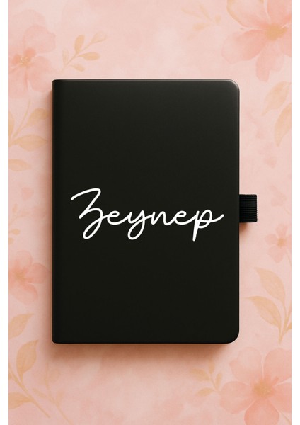 Kişiye Özel Isim Ad Yazılı Tarihsiz Termo Defter - Model 20