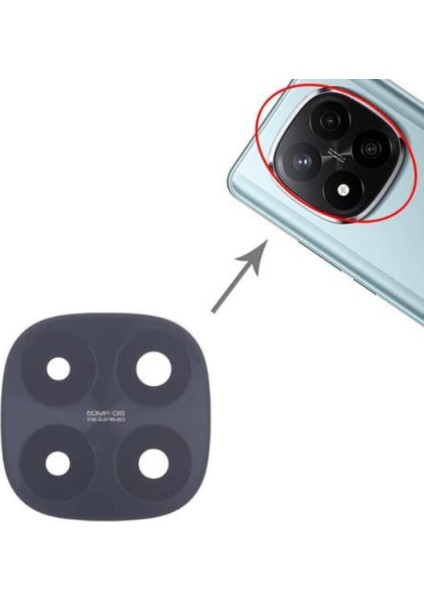 Xiaomi Uyumlu Redmi Note 14 Pro+ Plus 5g Kamera Lensi Cam 24115RA8EG
