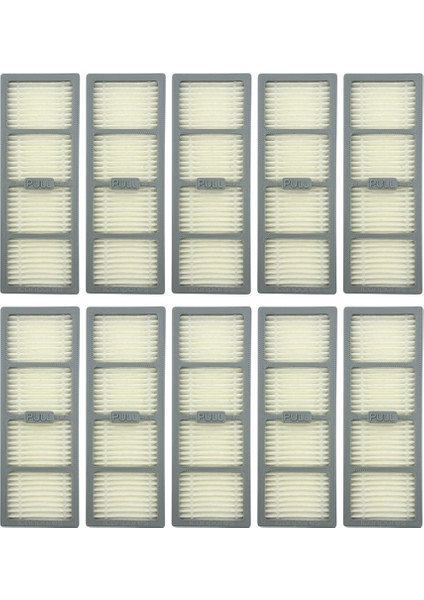 Philips Uyumlu Homerun 7000 Serisi Aqua XU7100, XU7000 Uyumlu Robot Süpürge Hepa Filtresi 10 Adet