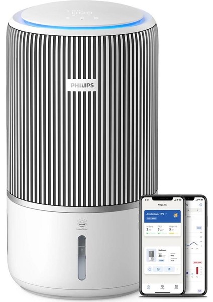 3400 Serisi Pureprotect Water 2in1 Hava Temizleyici ve Nemlendirici, 78 M2'ye Kadar,