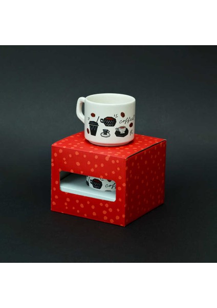 Kahve Desenli Seramik Kupa fiyatları