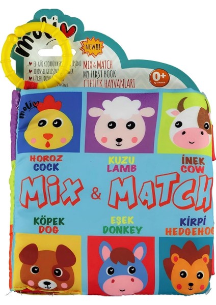 Bul & Eşleştir Kitap Çiftlik Hayvanları