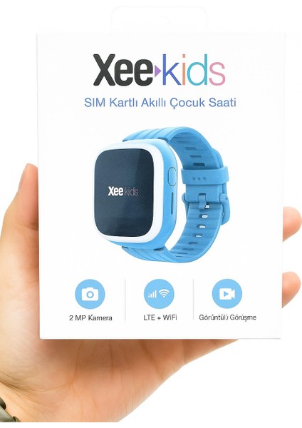 4g Lte Wi-Fi Destekli Sım Kartlı Akıllı Çocuk Saati – Görüntülü Görüşme, 2 Mp Kamera, Gps Takip, Suya Dayanıklı