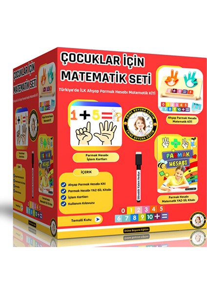 Çocuklar Için Matematik Seti (3-9 Yaş Içindir)