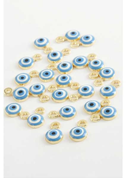 Nazar Tek Kulp Mineli Bileklik ve Kolye Ucu Aparatı 1 Adet