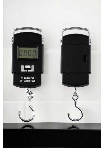 El Terazisi Dijital Göstergeli Pilli 50 kg Ağırlık Ölçer