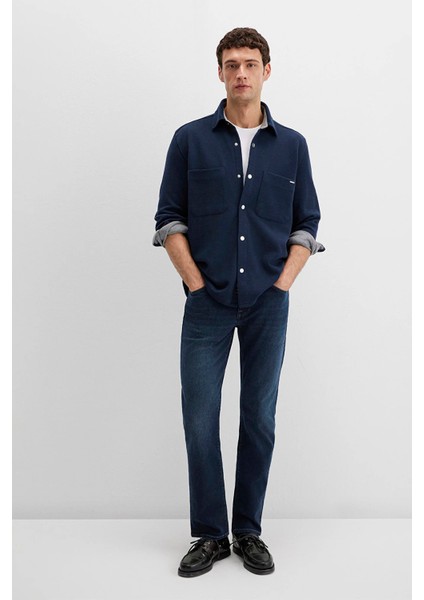 Mavi Black Lacivert Cepli Gömlek 0211771-80872 modelleri