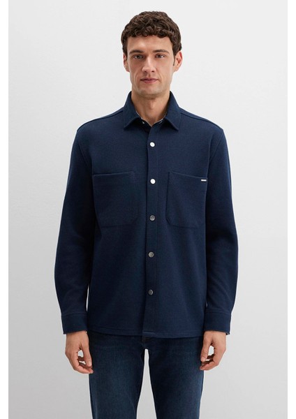 Mavi Black Lacivert Cepli Gömlek 0211771-80872 fırsatları