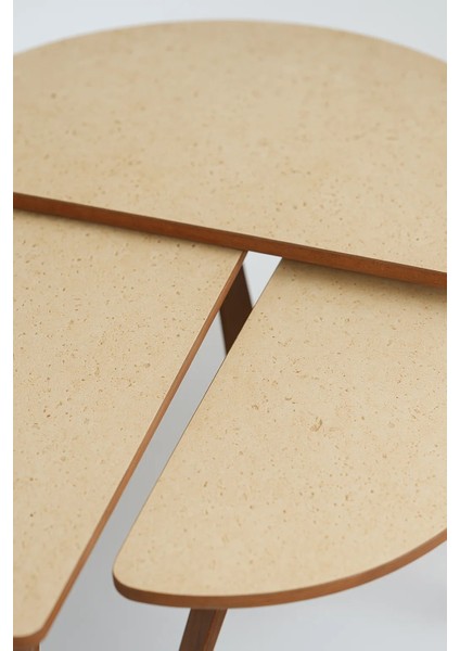 Idek Home 3'lü Zigon Sehpa %100 Mdf Roma Model fırsatları