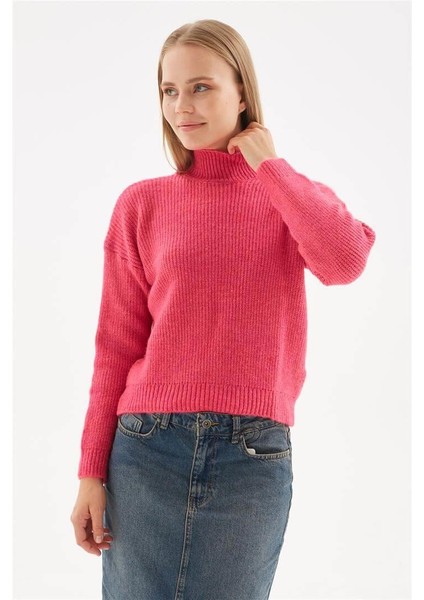 Dik Yaka Kazak Fuşya fırsatları