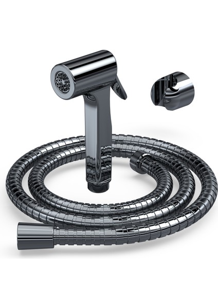 Consolatus El Tahareti– Krom | Paslanmaz Çelik Hortumlu | Duvar Askılı | Shut-Off