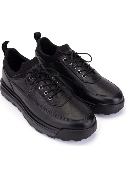 Erkek Hakiki Deri Siyah Sneakers & Spor Ayakkabı 1145 1001 Erk Ayk SK25-26 Sıyah fiyatları
