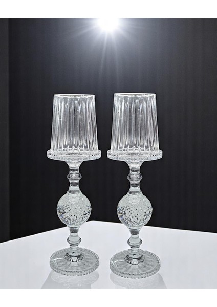 El Yapımı Kristal Vintage Dekoratif Mumluk modelleri