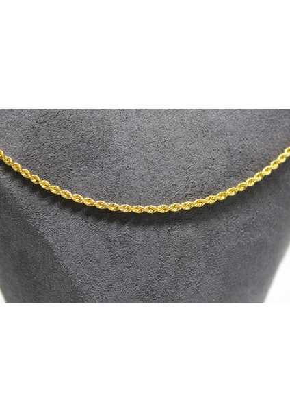 14 Ayar Altın Halat Modeli Zincir Kolye 2.94 gr fiyatları