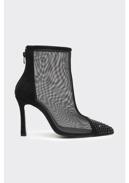 Topuklu Transparan Kadın Bot