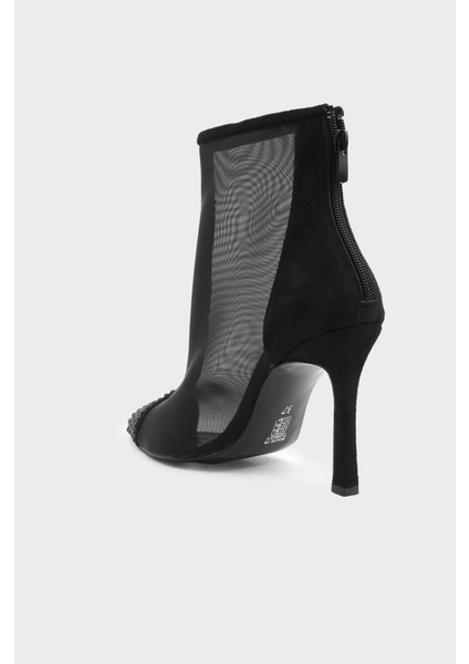 Topuklu Transparan Kadın Bot modelleri