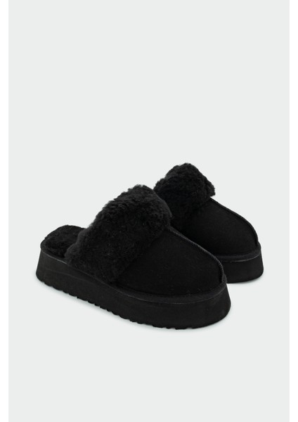 Rover Siyah Süet Tüylü Terlik fiyatları