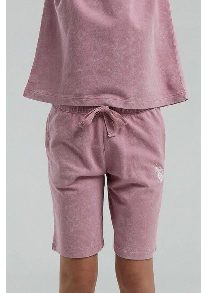 Kız Çocuk Giyim %100 Pamuklu T-Shirt & Şort Ikili Set US01.LL.01.P4.O022 modelleri