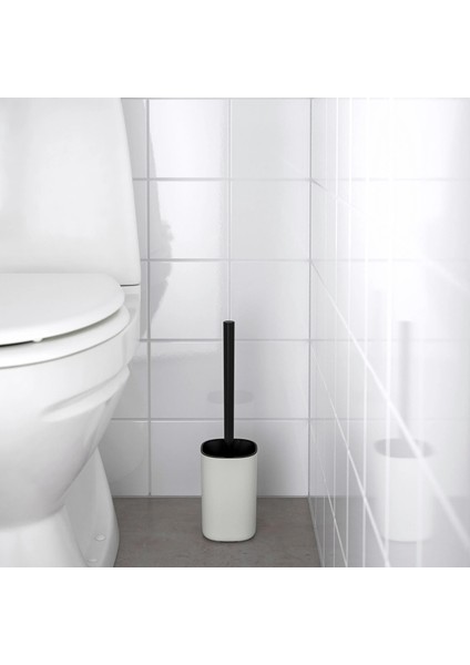 5'li Banyo Seti Çöp Kovası (Çelik) - Diş Fırçalık Sabunluk Tuvalet Fırçası (Porselen) fırsatları