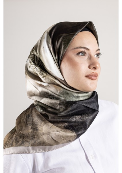 Dijital Kristal Desenli Eşarp 95x95 – Pastel Desen-4 fiyatları