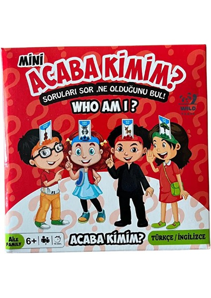 Mini Boy Who Am I Acaba Kimim Tahmin Etme Oyunu