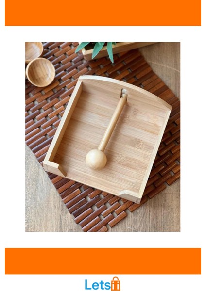 Doğal Ahşap Şık Peçetelik Dekoratif ve Işlevsel modelleri