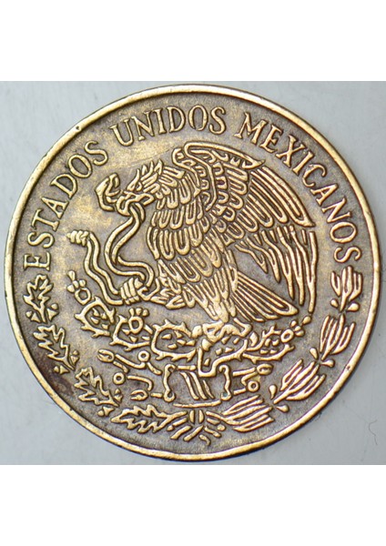 Meksika 5 Centavos 1971 Küçük Tip 18 Mm. modelleri
