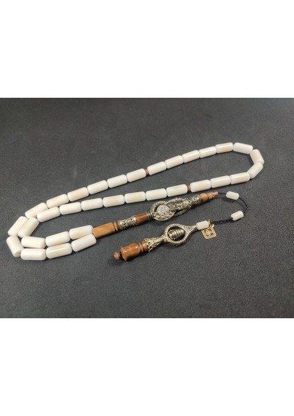 Hakan Kaya Usta Eseri Iri Boy Ağır Gümüş Nakkaşlı Iri Boy Deve Kemiği Sertifikalı 8684 fiyatları