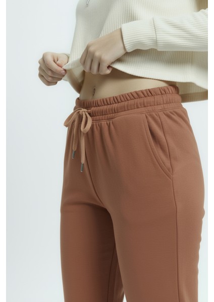 Jogger Paça Eşofman Altı Kiremit 3013 indirimleri