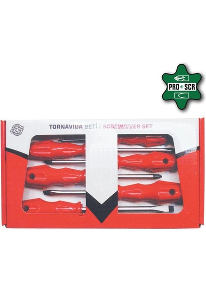 Proscr 02645 Karışık Tornavida Seti 7 Parça modelleri