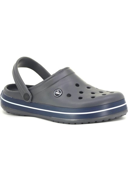 Merdane EM0079.01 (Ceox) Kutulu Eva Cross Terlik Koyu Gri - Lacivert - Beyaz No 41