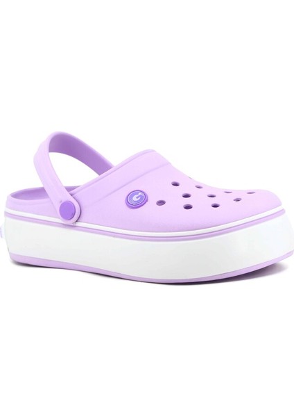 Zenne 812G Gabi Kutulu Sargılı Cross Terlik Lila No 39