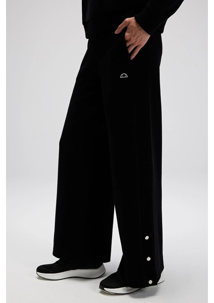 Pamuklu Relaxed Fit Normal Bel Bol Paça Eşofman Altı Bayan Eşofman Altı EF543 fiyatları