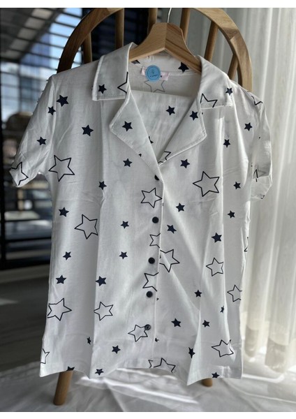 Süprem Yıldızlı Kadın Pijama Takımı modelleri