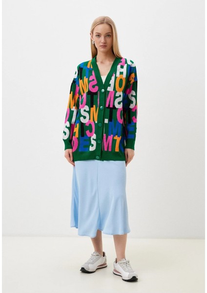 Triko Oversize Etnik Desenli Hırka fırsatları