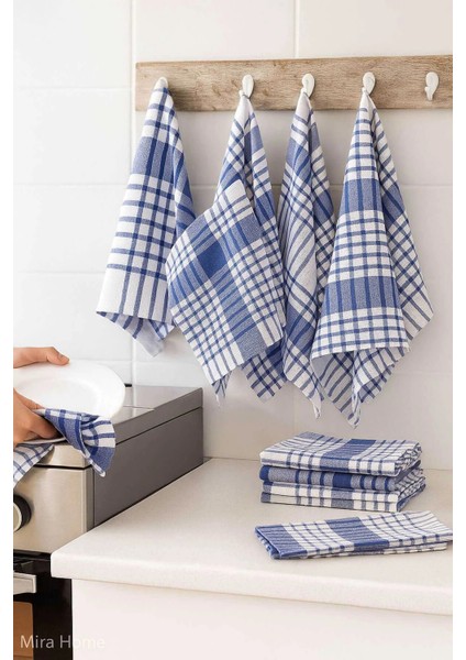 10 Lu Lüks Bulaşık Kurulama Bezi ve Mutfak Peçetesi 50X70 cm Daily Mavi fiyatları