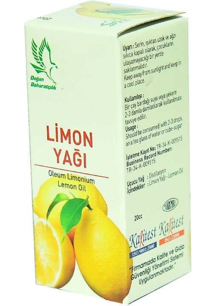 Limon Yağı 20 cc modelleri